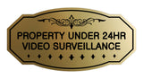 Victorian Property Under Surveillance Sign