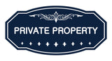 Victorian Private Property Sign