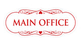 Designer Main Office Sign