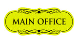 Designer Main Office Sign