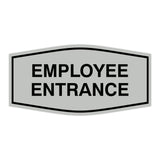 Fancy Employee Entrance Sign