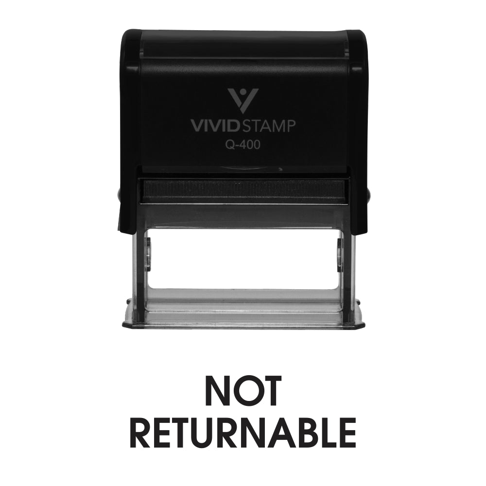 Not Returnable Office Self Inking Rubber Stamp