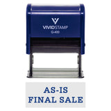 AS-IS FINAL SALE Self-Inking Office Rubber Stamp