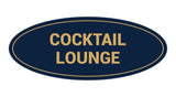 Signs ByLITA Oval Cocktail Lounge Sign