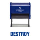Destroy Office Self Inking Rubber Stamp