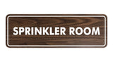 Signs ByLITA Standard Sprinkler Room Sign
