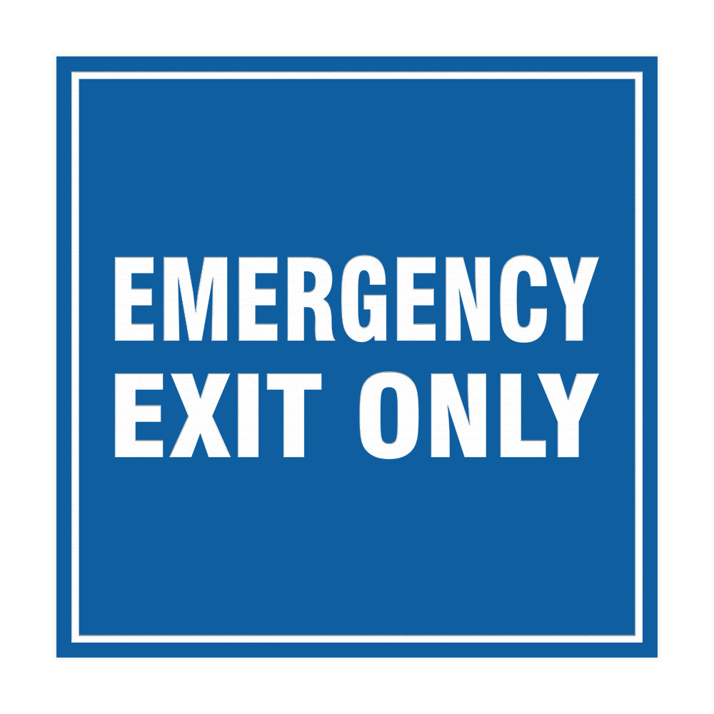 Emergency Exit Only Sign Printable