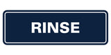 Signs ByLITA Standard Rinse Sign