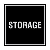 Signs ByLITA Square storage Sign