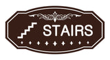 Victorian Stairs Sign