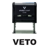 VETO Self Inking Rubber Stamp