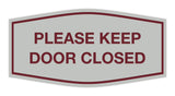 Signs ByLITA Fancy Please Keep Door Closed Sign