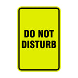 Portrait Round Do Not Disturb Sign