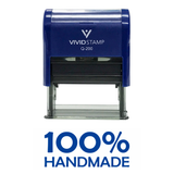 100% Handmade Self Inking Rubber Stamp