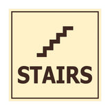 Signs ByLITA Square Stairs Sign