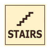 Signs ByLITA Square Stairs Sign