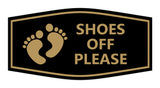 Signs ByLITA Fancy Shoes Off Please Remove Sign