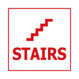Signs ByLITA Square Stairs Sign