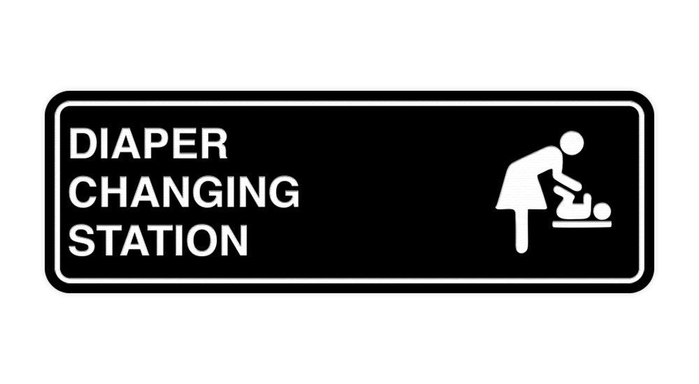 Signs ByLITA Standard Diapers Changing Station Sign – Pacific Sign and ...