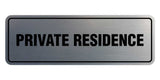 Signs ByLita Standard Private Residence Sign