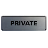 Standard Private Sign