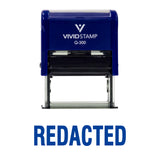 Redacted Self Inking Rubber Stamp
