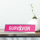 Survivor Novelty Desk Sign