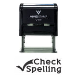 Check Spelling Teacher Self Inking Rubber Stamp