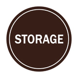 Signs ByLITA Circle Storage Sign