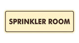 Signs ByLITA Standard Sprinkler Room Sign