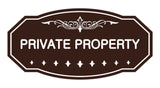 Victorian Private Property Sign