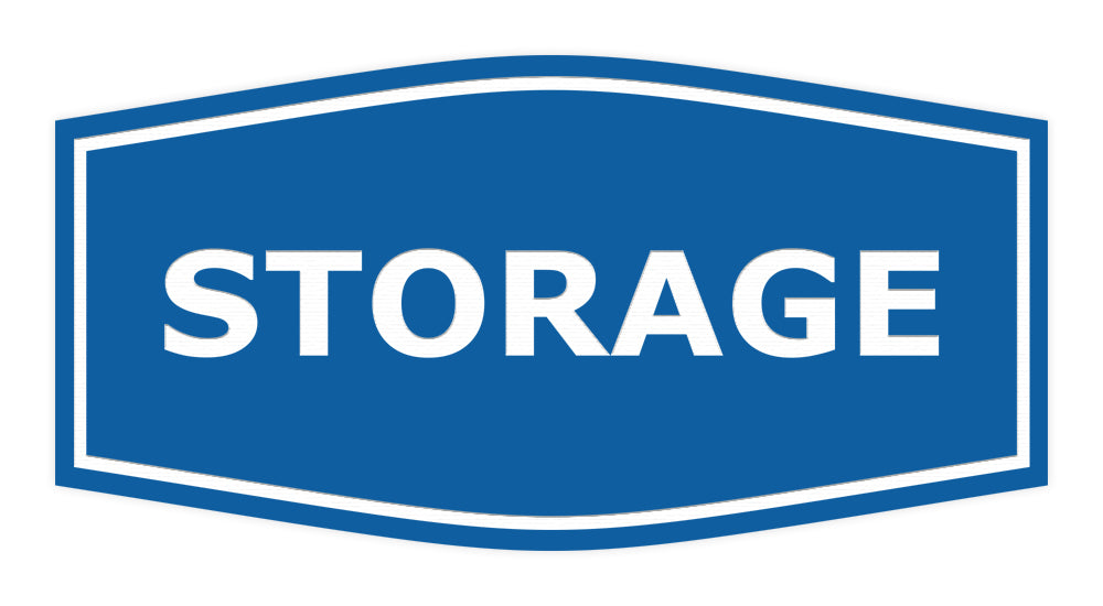 Fancy Storage Sign