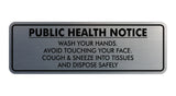 Signs ByLITA Standard Public Health Notice Wash Your Hands Sign