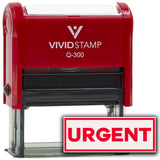 Urgent W/Border Office Self-Inking Office Rubber Stamp