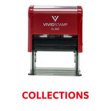 Collections Self Inking Rubber Stamp