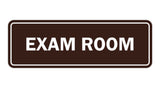 Signs ByLITA Standard Exam Room Sign