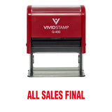 All Sales Final Rubber Stamp