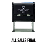 All Sales Final Rubber Stamp