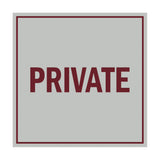 Signs ByLITA Square Private Sign