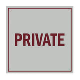 Signs ByLITA Square Private Sign