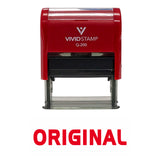Original Self Inking Rubber Stamp