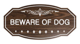 Victorian Beware Of Dog Sign
