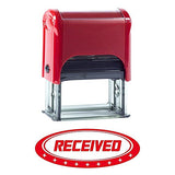 Received Designer Office Self-Inking Office Rubber Stamp