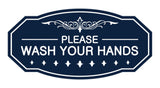 Victorian Please Wash Your Hands Sign