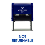 Not Returnable Office Self Inking Rubber Stamp