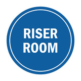 Signs ByLITA Circle Riser Room Sign