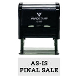AS-IS FINAL SALE Self-Inking Office Rubber Stamp