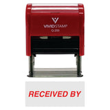 Received By Self-Inking Office Rubber Stamp