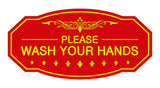 Victorian Please Wash Your Hands Sign