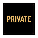 Signs ByLITA Square Private Sign